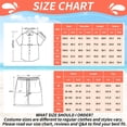 thumbnail image 5 of Alaiyaky Hawaiian Shirts for Men, Mens T Shirt and Short Bucket Hat Sunglasses Set Short Sleeve Tropical Summer Beach Vacation Fancy Costume Adult Outfit, 5 of 7