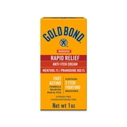 Gold Bond Anti-Itch Cream Rapid Relief Maximum Strength, 1 oz