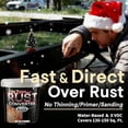 thumbnail image 5 of Ultra 2-in-1 Rust Converter  & Metal Primer, 35 oz Heat- Rust Reformer & Encapsulator for Frame, Chassis, Trailer, ,  Directly Over Rust, No-Topcoat Needed, Matte Black, 5 of 6