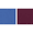 Nordic Blue/Grape Wine, variant on Men's Ultimate Freedom 8" Long Leg Boxer Brief - 2 Pack