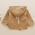 thumbnail image 3 of Vedolay Casual Tops for Girl Girls Puffer Coat Warm Cotton Winter Hooded Waterproof Jacket,Khaki 2-3 Years, 3 of 5