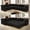 Black, variant on LLappuil Sectional Sofa, Pull Out Sofa Bed Queen Size, 6 Seat Sofa Couch Convertible Sleeper Sofa Bed for Living Room Brown