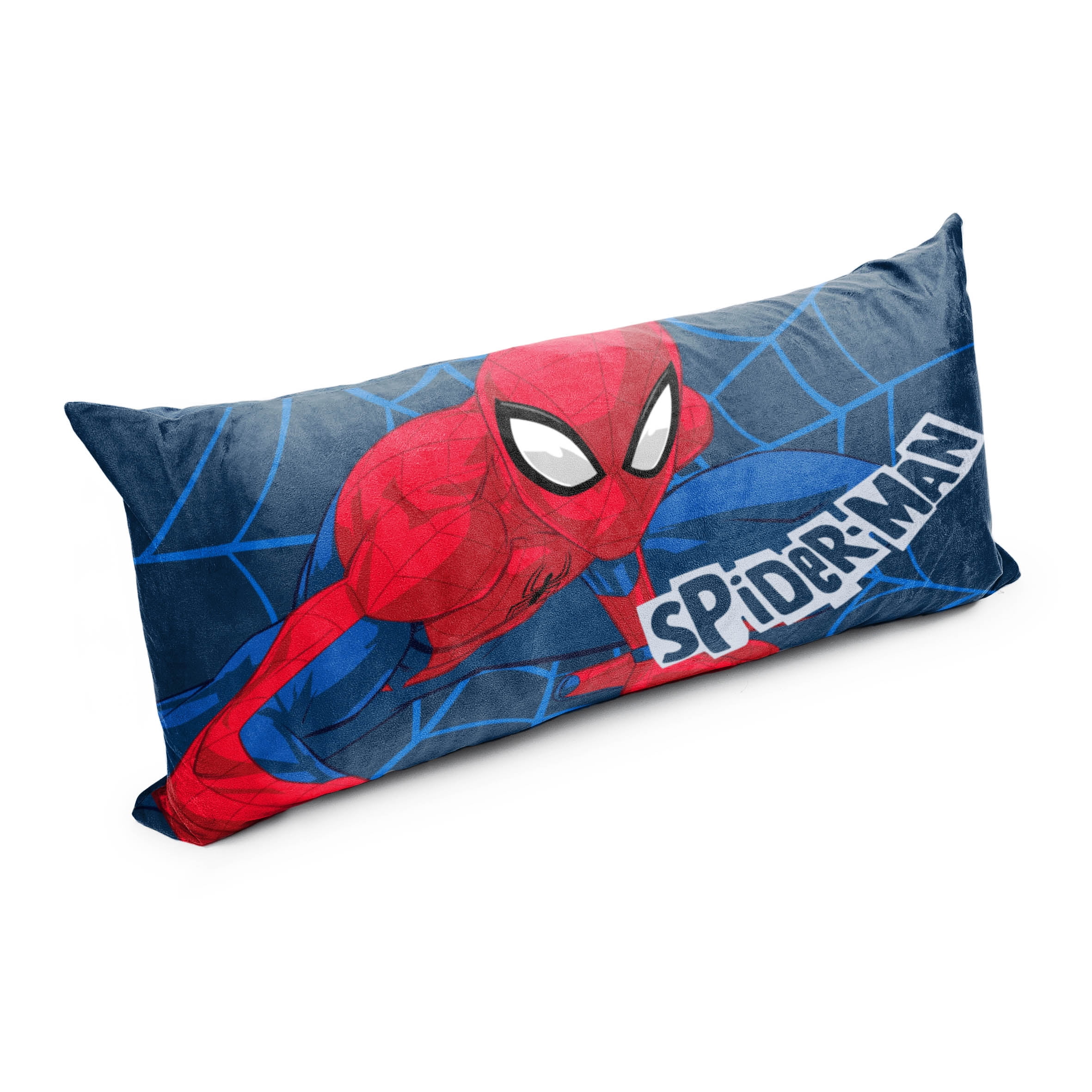 Spider-Man Soft Plush Polyester Velboa Body Pillow for Kids