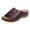 Wine, variant on asdoklhq Sandals for Women Clearance Under $10,Women Summer Slip-On Wedges Beach Open Toe Breathable Sandals Embroidery Shoes