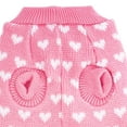 thumbnail image 5 of Cat Pet Sweater Cute Heart Pattern Dog Clothes Pet Supplies Med Dog Clothes Girl Dogs Sweaters Dog Hoodie for Small Dogs Christmas Female Dog Clothes Medium Dog Winter Sweaters for Medium Dogs, 5 of 8