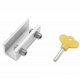 thumbnail image 3 of Other Locks Window Locks Sliding Door Lock Child Window Safety Locks With Key Anti Slip Door Lock Stopper For Kids Aluminum Alloy 5 Pcs, 3 of 4