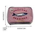 thumbnail image 3 of ajkijo Canned Sardines Makeup Bag, Funny Sardine Tin Fish Cosmetic Bag, Creative Cute Makeup Bag Kawaii Pencil Case Pouch, Make up Pouch for Women Pink, 3 of 4
