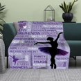 thumbnail image 2 of LHSHID Computer Programmer Gifts for Men Women Blanket Flannel Soft and Comfortable Anti static Bed Sofa Blanket 60x80in, 2 of 5