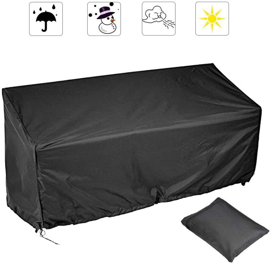 2/3/4 Seater Bench Seat Cover Outdoor Garden UV Protection Waterproof Shelter 