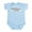 Sky Blue, variant on CafePress - KICKBALL Legend Infant Bodysuit - Baby Light Bodysuit, Size Newborn - 24 Months