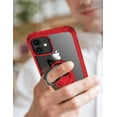 thumbnail image 6 of iPhone 11 Case, [ Military Grade ] with [ Glass Screen Protector] 15ft. Drop Tested Protective Case | Kickstand | Compatible with Apple iPhone 11 Case -Red, 6 of 7