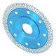 thumbnail image 3 of Hoja de sierra de diamante para cortar baldosas de porcelana, cerámica, granito, mármol, ladrillo, pulido, 4 pulgadas, azul, 3 of 12
