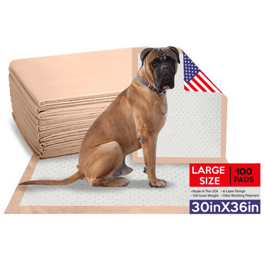 100 SUPER MAX ABSORBENCY 30 x 36 EXTRA LARGE Dog Puppy Training Wee Wee Pee Pads