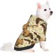 thumbnail image 2 of Fotbe Cute Squirrel with Green Leaves Sudadera con Estampado para Perros Pequeños – Suéter con Capucha para Mascotas, Tela Suave de Forro Polar con Bolsillo-X-Small, 2 of 7