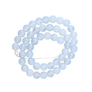 8MM Round Opal Crystal Beads Strands for DIY Jewelry Necklace Craft Making 2pcs