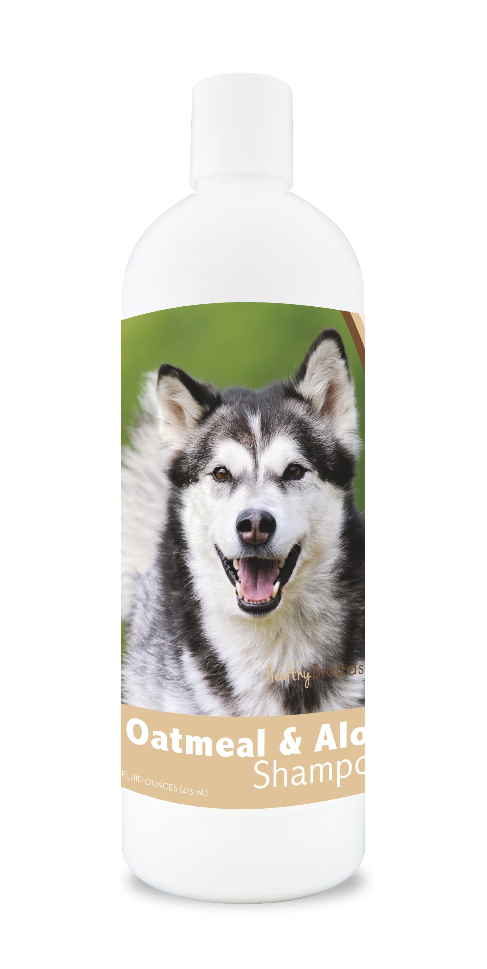 Healthy Breeds Alaskan Malamute Oatmeal Dog Shampoo with Aloe 16 oz
