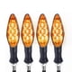 thumbnail image 1 of Universal Motorcycle Turn Signal Light LED Blinker Signal Lights 4pcs, 1 of 5