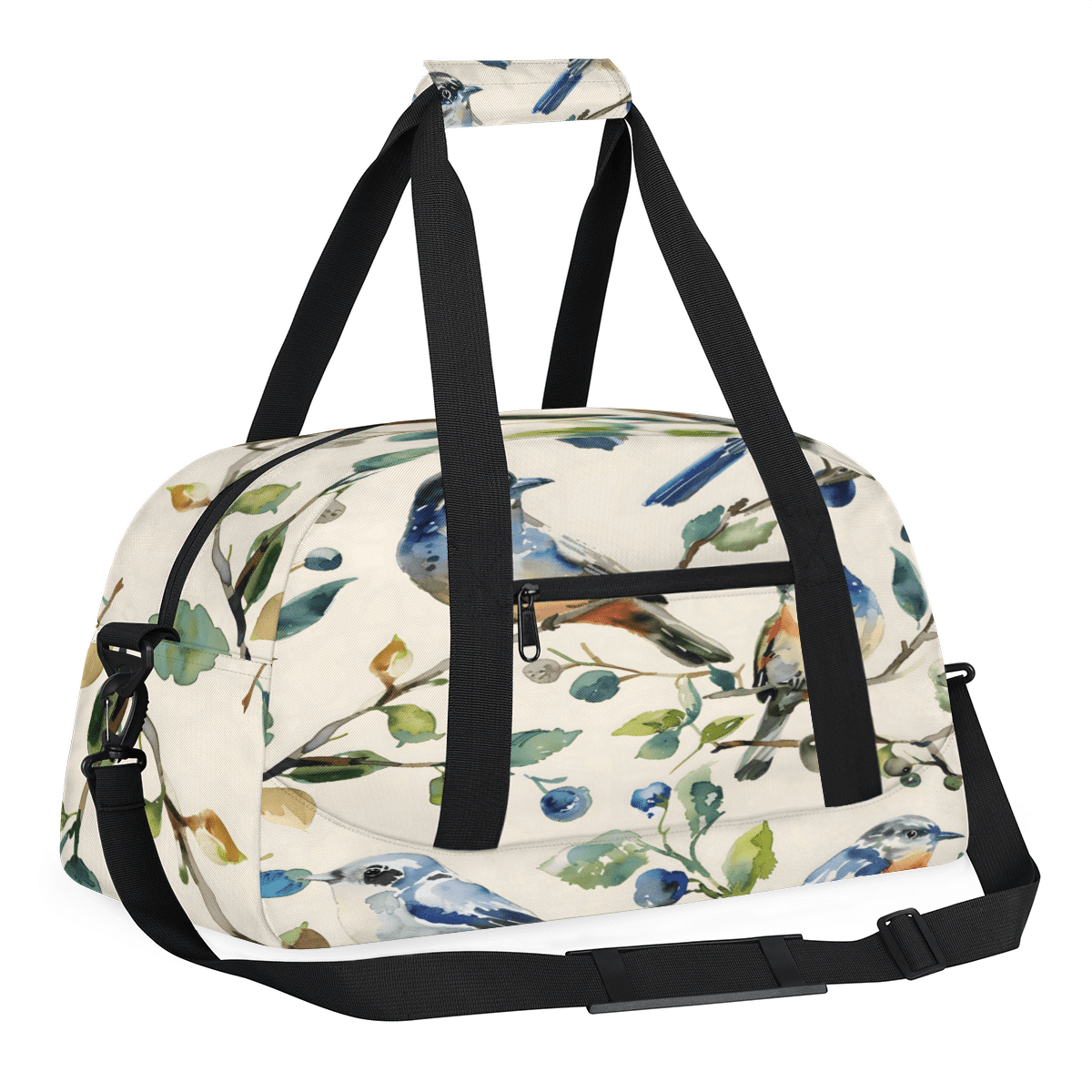 Herdesigns Sports Duffle Bags Travel Duffle Bag Gym Bag Bird Vintage Weekender Travel Bag Waterproof Overnight Bag Carry On Travel Tote Bag Dance Bags