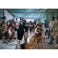 thumbnail image 2 of Hugo Birger 24x18 Gold Ornate Framed and Double Matted Museum Art Print Titled - The Scandinavian Artists’ Lunch at Cafe Ledoyen, Paris; Varnishing Day 1886 (1886), 2 of 4