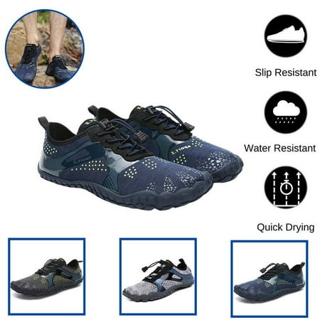 

The Perfect Part Non Slip Barefoot Water Shoes for Men & Women-Star Blue