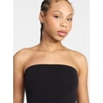thumbnail image 4 of No Boundaries Cotton Stretch Jersey Tube Top, Women's XS-XXXL, 4 of 5