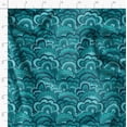 thumbnail image 3 of Soimoi Abstract Print - Green, Moss Georgette Fabric Material - 42 Inch Wide, 1 Yard, Unstitched Versatile Fabric For Dresses, Skirts, Blouses, Drapery Projects, 3 of 6