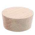 thumbnail image 1 of Tapón de madera para barril de vino Bourbon, reutilizable, cónico, para cerveceros caseros, color caqui, 1 of 5