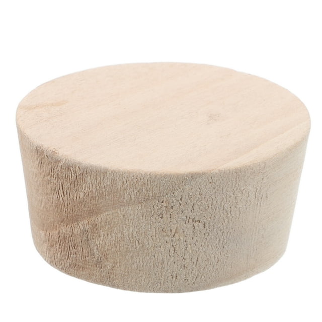 Tapón de madera para barril de vino Bourbon, reutilizable, cónico, para cerveceros caseros, color caqui