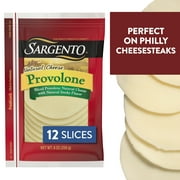 Sargento Sliced Provolone Natural Cheese with Natural Smoke Flavor, 12 slices