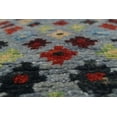 thumbnail image 4 of Balochi Leicester Blue-Grey/Red Rug, 3'11" x 6'0", 4 of 5