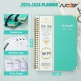 thumbnail image 5 of 2025-2026 Academic Year Planner Calendar Notebook（JUL.2025-JUN.2026,6.3"x8.5")Daily Weekly Monthly Agenda Planner for Women Men Office, 5 of 7