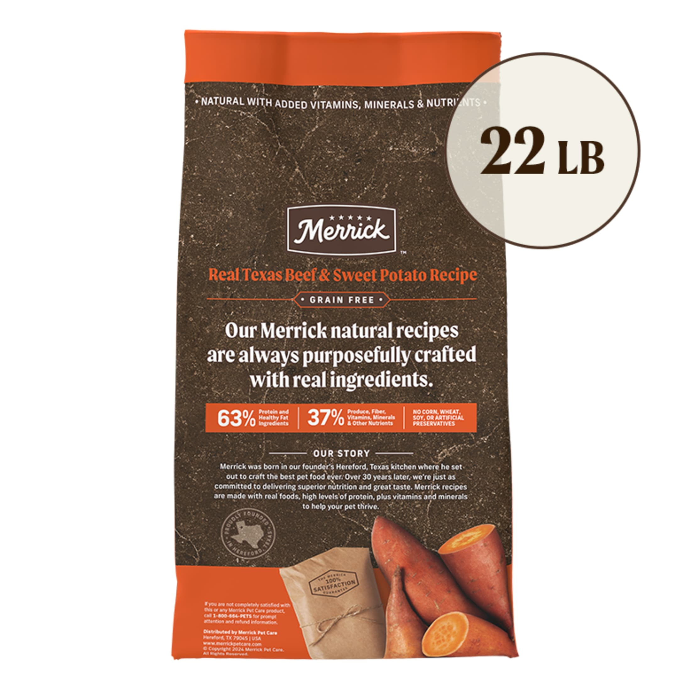 Merrick real texas beef online