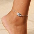 thumbnail image 7 of SmartBy Bohemian Turtle Anklet Women Ankle Bracelet Summer Beach Foot Jewelry Party Gift, 7 of 7
