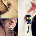 thumbnail image 3 of Datingday 1 Pair Fashion Jewelry Women's 3D Animal Cat Polymer Clay Ear Stud Earring, 3 of 4