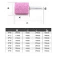 thumbnail image 3 of 5Pcs 6mm Shank Abrasive Mounted Stone Cylinder for Rotary Tool Grinding Wheel 6X35, 3 of 8