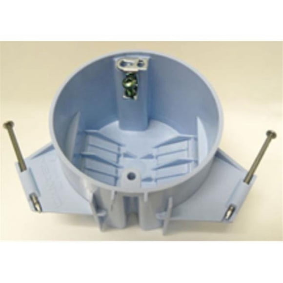 Cantex Industries 45520129 EZ18CNR 3.5 in. PVC Ceiling Box with Nails