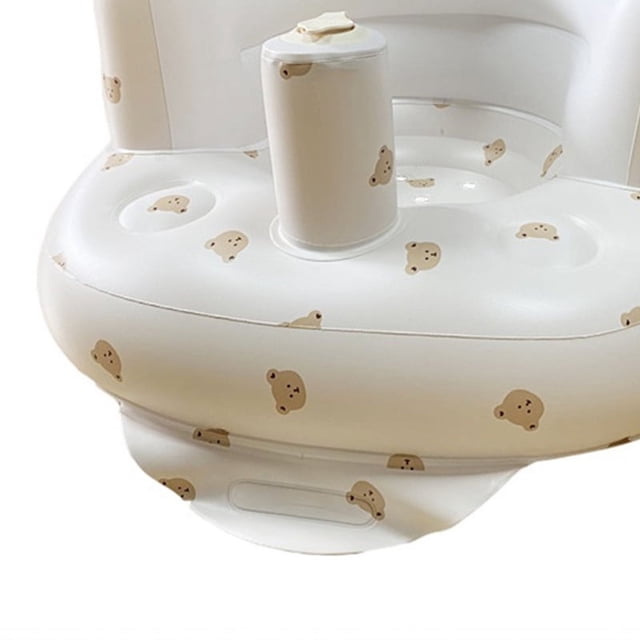 Silla de apoyo para bebés, silla inflable para bebés, sofá de baño inflable portátil para bebés, silla de baño para bebés, los mejores materiales
