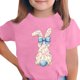 thumbnail image 1 of Camiseta de Cuello Redondo Impresa de Pascua de Manga Corta para Niños, Camiseta Gráfica de Niños Casual para 3-14 Años de Uso Diario, 1 of 5