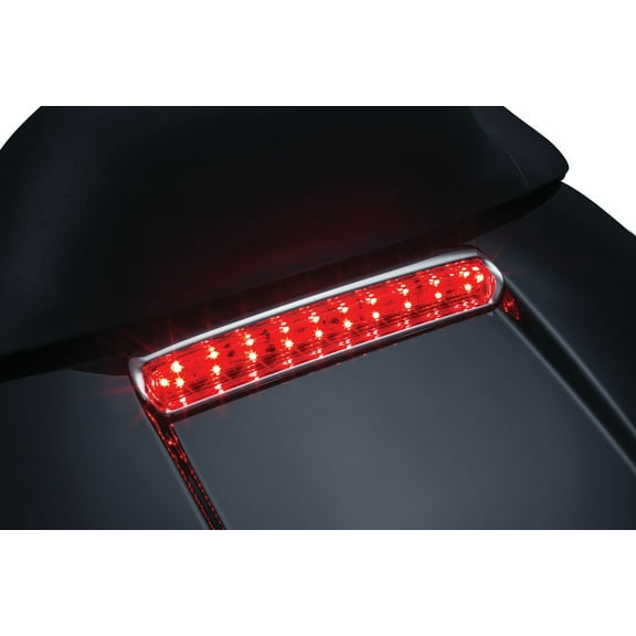Kuryakyn 6706 Motorcycle Lighting Accessory: Tour-Pak Lid Light, Rear LED Running/Turn Signal/Blinker/Brake Lights for 2014-19 Harley-Davidson Motorcycles, Chrome