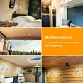 thumbnail image 4 of RV Reading Light 3 Color Temperature Dimmable USB Port Touch Switch for RV Bedrooms, Car Headboards, Boats, 4 of 7