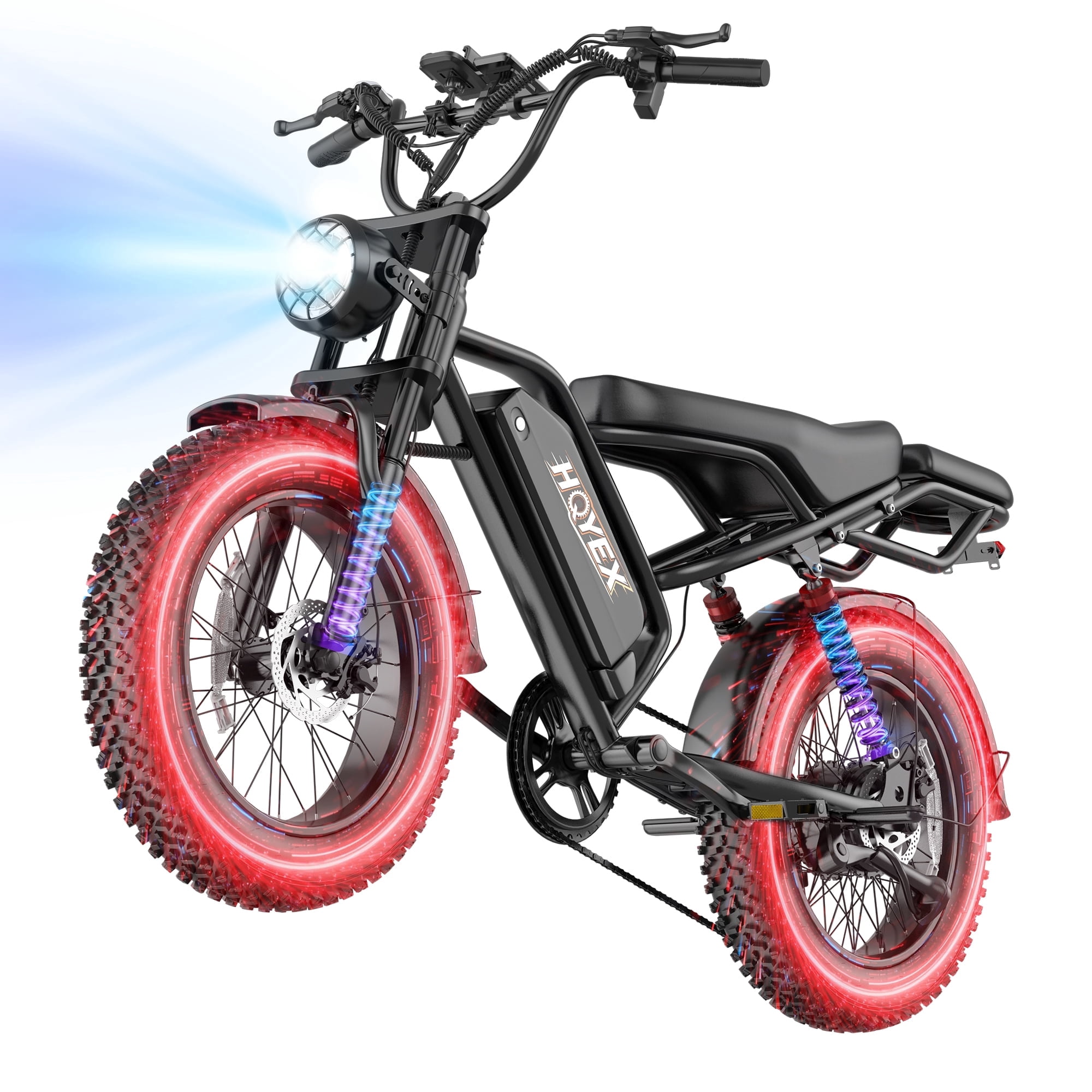 chieko-t.2525-happy　0519 Twenty5 GT 800W Chopper Stretch Cruiser Ebike, 26