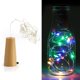 thumbnail image 4 of Botella de vino con forma de corcho, luz LED nocturna, lámpara de fiesta, boda, decoración navideña, Multicolor, 4 of 5