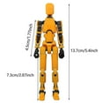thumbnail image 4 of T13 Action Figure Titan 13 Action Figure Robot Action Figure3d Printed Action, 4 of 5