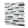 thumbnail image 2 of 10 Count Stone-Look Peel & Stick Backsplash - 12"x12" Self-Adhesive Wall Tile - 0.78" Thick - Quick Install, 2 of 11
