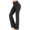 Black, variant on Women's High Waist Yoga Pants with Pockets Casual Workout Trousers Comfort