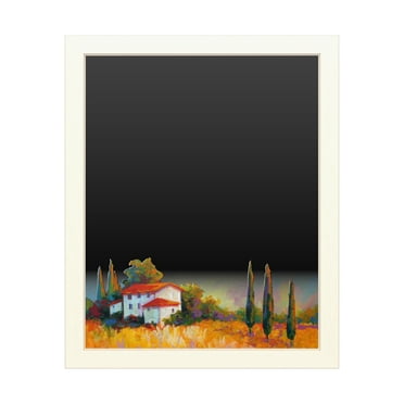 Trademark Fine Art 'Tuscan Sunflowers' Chalkboard by Marion Rose