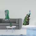 thumbnail image 2 of Estatua de de Pascua, cabeza de Moai, escultura de pavo real, adorno decorativo de resina, diseño animado, ideal como regalo para la oficina y, 2 of 8