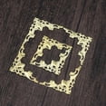 thumbnail image 3 of OUNONA 50Pcs Golden Metal Corner Protector for Books Scrapbooks and Decorative Boxes, 3 of 7