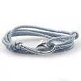 thumbnail image 3 of Pulseras de gancho ajustables Yashi Cadena de cuerda de supervivencia con dijes modelo 10892, 3 of 5