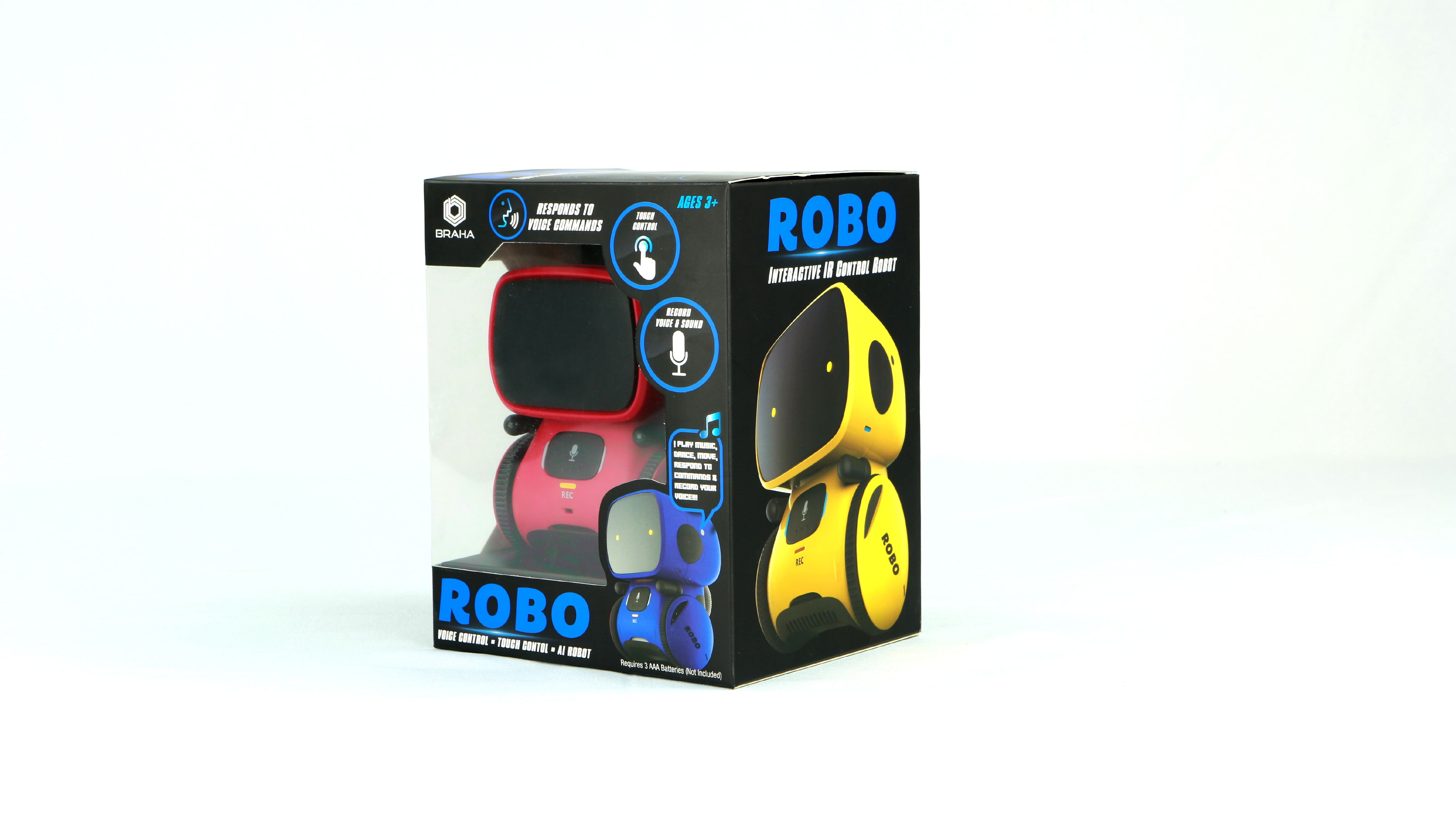 braha robo interactive ir control robot